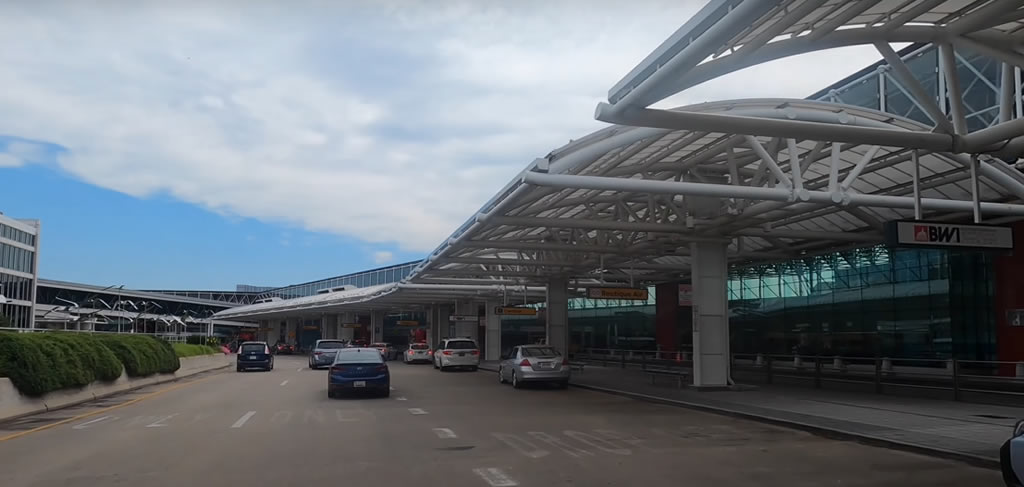 Terminal principal do aeroporto de Washington Baltimore